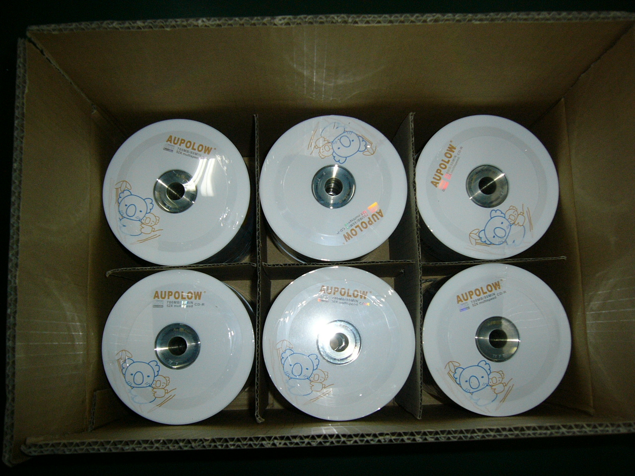 CD-R 700MB 52X Multispeed Recordable Discs