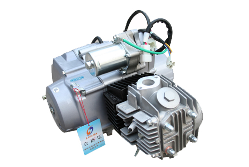 Single-Cylinder Air-Cooled 4-Stroke Motorcycle Engine