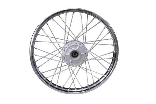 Motorcycle Spoked Wheel Assembly