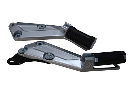 Motorcycle Foot Pegs with Rubber Grip
