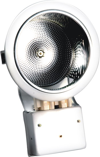 Motorcycle Spotlight with Chrome Reflector