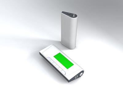 Portable Audio Player with Digital Display