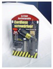 2.4V Cordless Screwdriver with Bits
