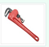 Heavy-Duty Pipe Wrench with Adjustable Jaw