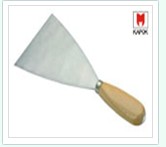 Metal Scraper with Wooden Handle