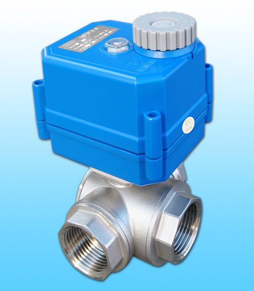 3-Way Electric Ball Valve