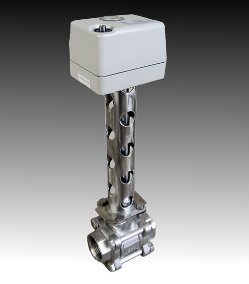 Automated Stainless Steel Ball Valve Assembly