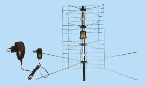 Indoor TV Antenna with Amplifier