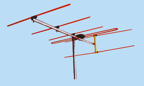 Yagi-Uda Antenna for TV Reception