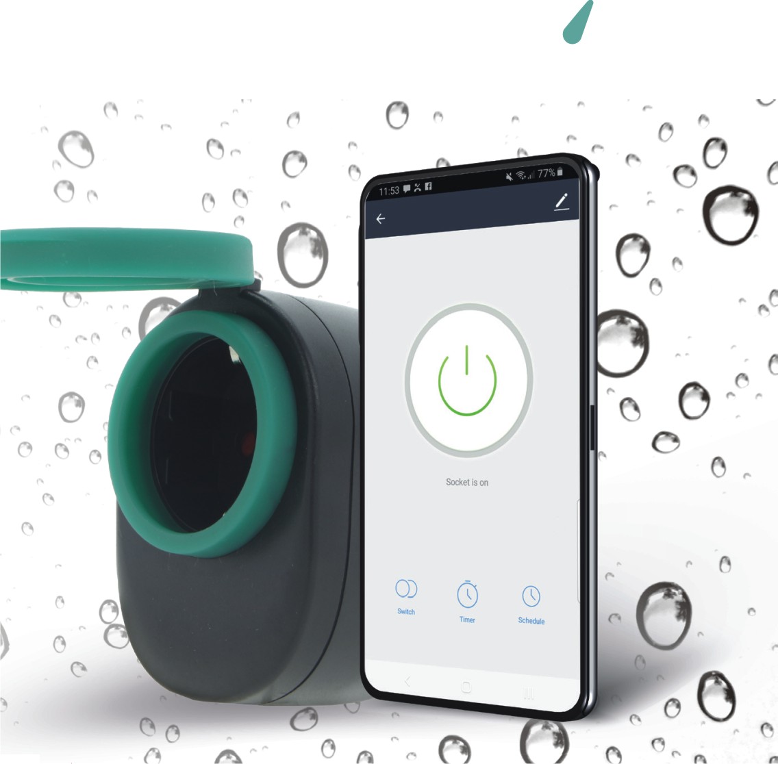 Outdoor Smart Plug with Wi-Fi