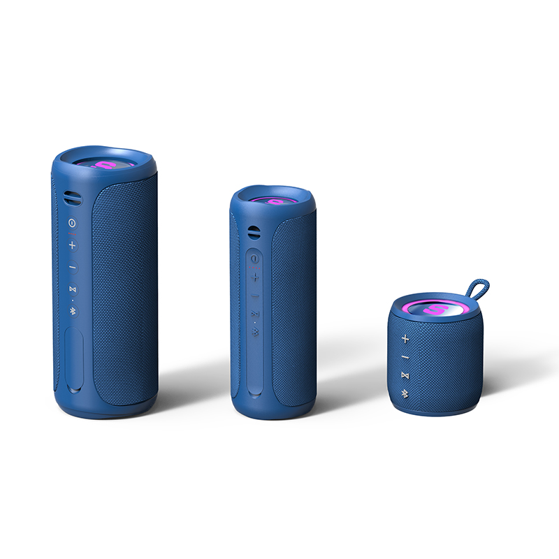 Outdoor Portable Bluetooth Waterproof Speaker With LED Lights - Image 3