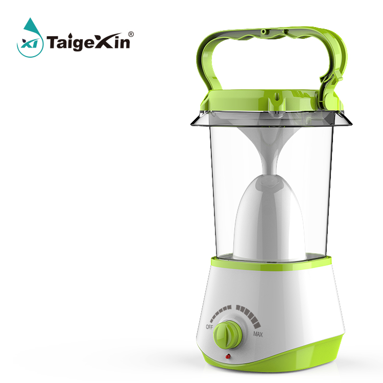 Outdoor Portable Emergency Rechargeable Led Camping Lantern Lamp With AC And Solar Charging Lanterns - Image 2