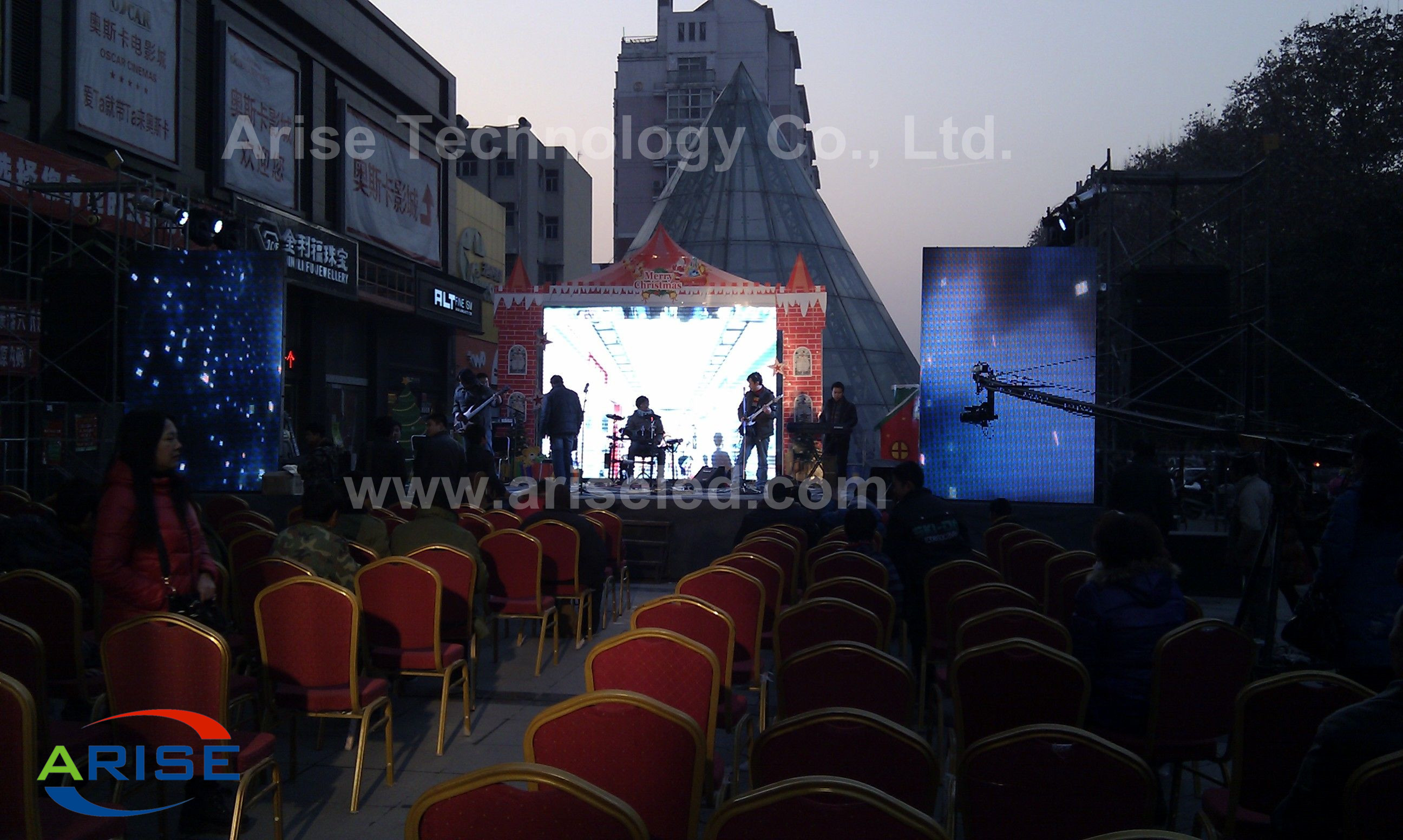 Outdoor Rental LED Screen 640×640mm,640×640mm SMD led display outdoor led display rental die-casti - Image 3