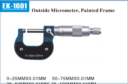 0-25mm Precision Outside Micrometer