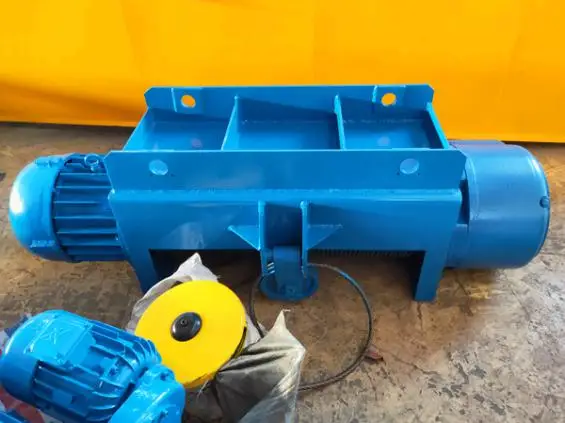 Electric wire rope hoist for overhead crane