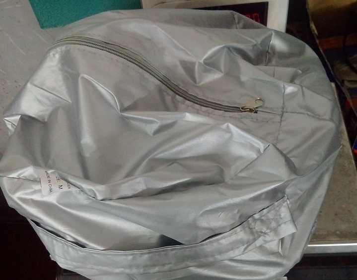 OXFORD SILVER CAR COVER - Image 2