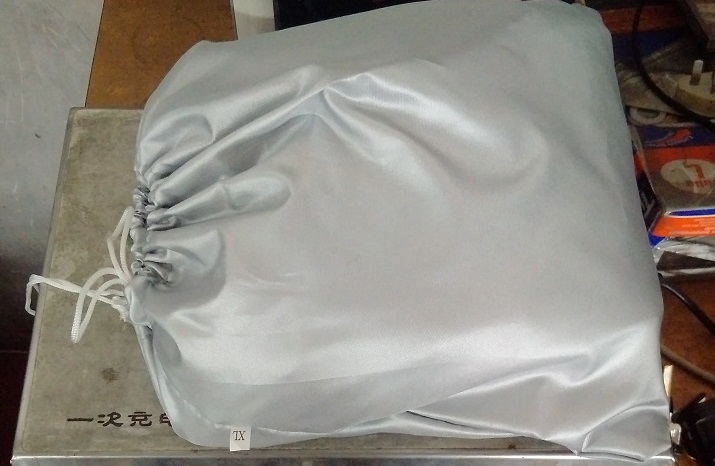 Silver Water-Resistant Car Cover