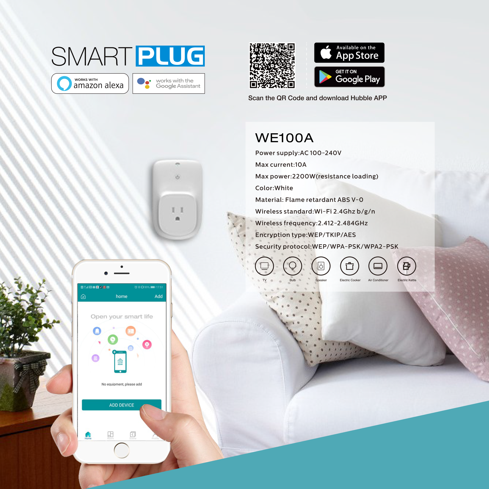 ozwi smart plug WE100 - Image 3