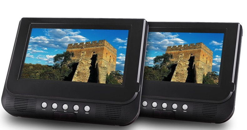 Portable DVD Player with Integrated Speakers