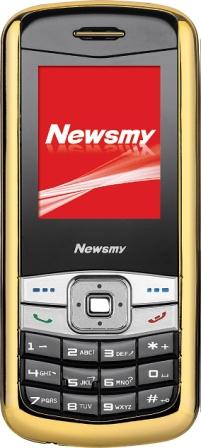 Classic Feature Phone with Gold Trim