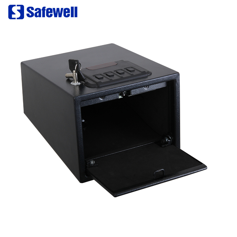 P2EA Handgun Box Portable Steal Gun Amsec Pistol Safes - Image 2