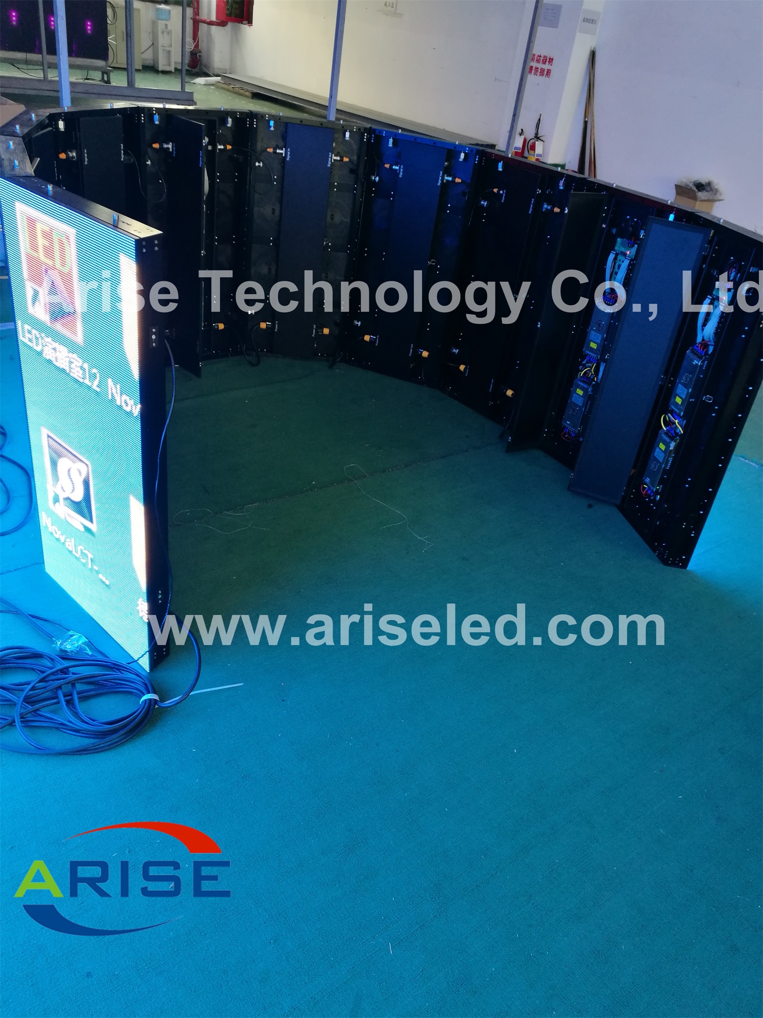 P4.81 P5.68 P6.25 P5.95 mm Indoor Die casting Aluminum Rental Led Screen stage back ground display - Image 2