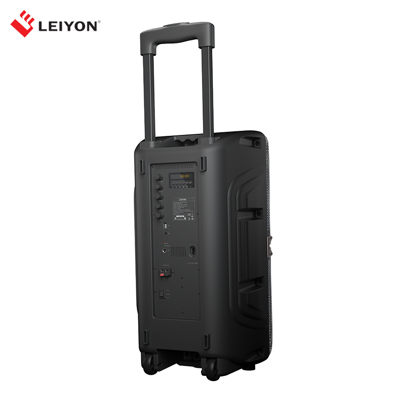 PA Speaker Portable DJ Speakers with Bluetooth USB SD Card and Line-In Microphone - Image 3