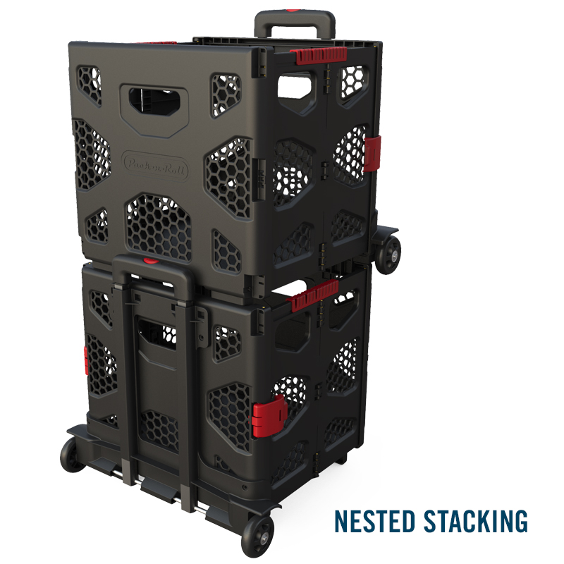 Collapsible Rolling Utility Cart