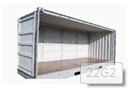 Open-Sided Shipping Container for Packaging Machinery