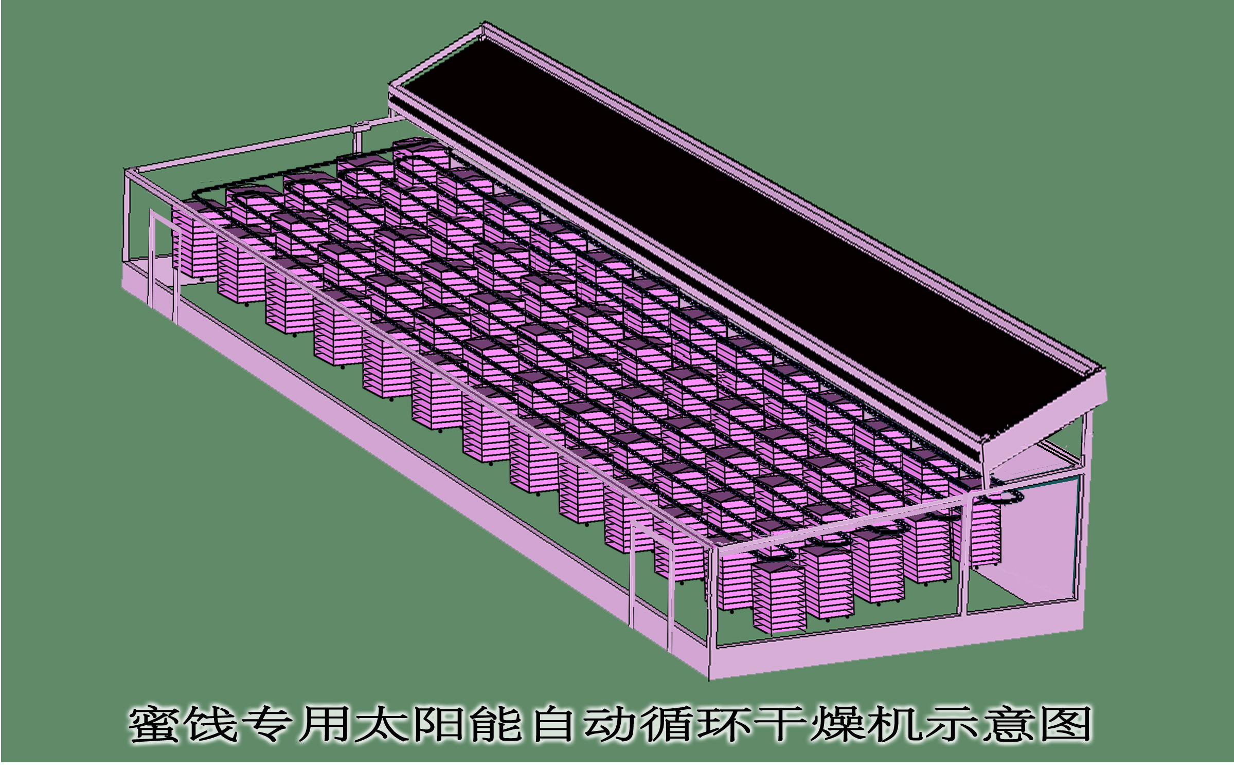 Solar-Powered Automatic Circulation Drying Machine
