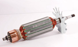 Electric Motor Rotor Assembly for Packaging Machinery