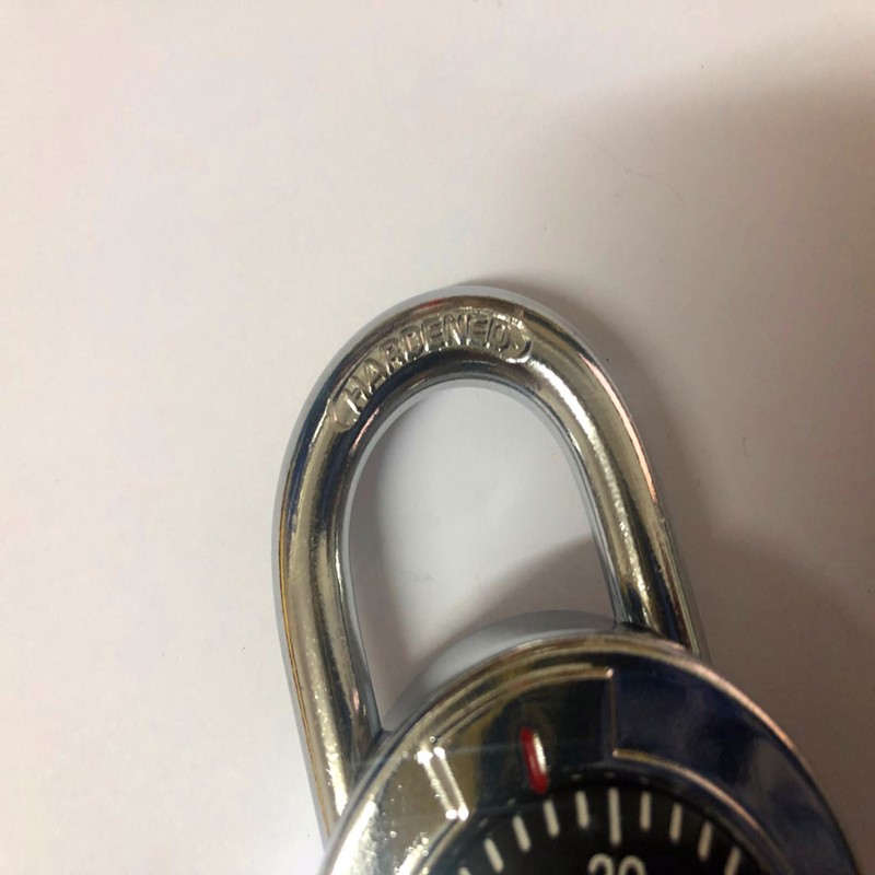 Combination Padlock with Brass Body