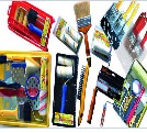 Painting Tool Set with Rollers and Brushes