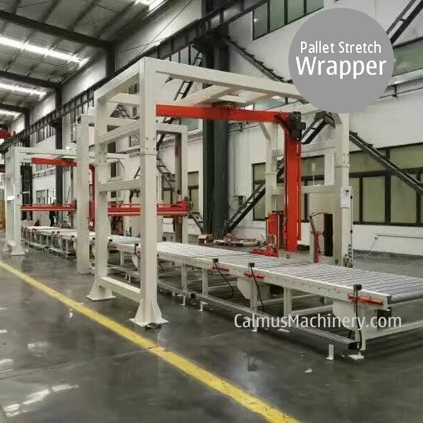 Automatic Rotary Arm Pallet Stretch Wrapper