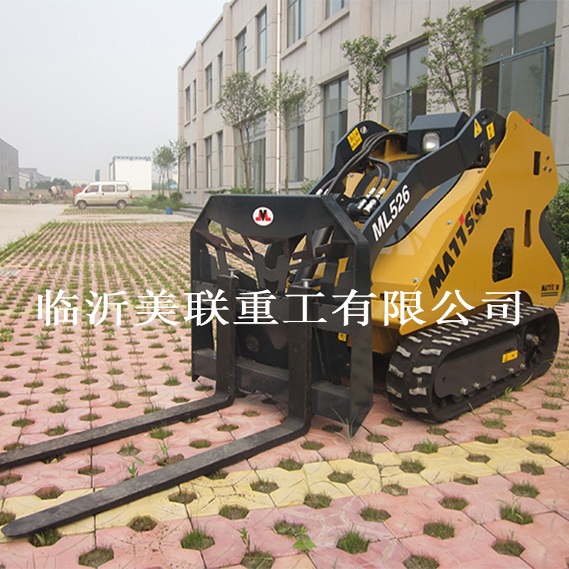 Pallet forks accessories of skid steer loader - Image 2
