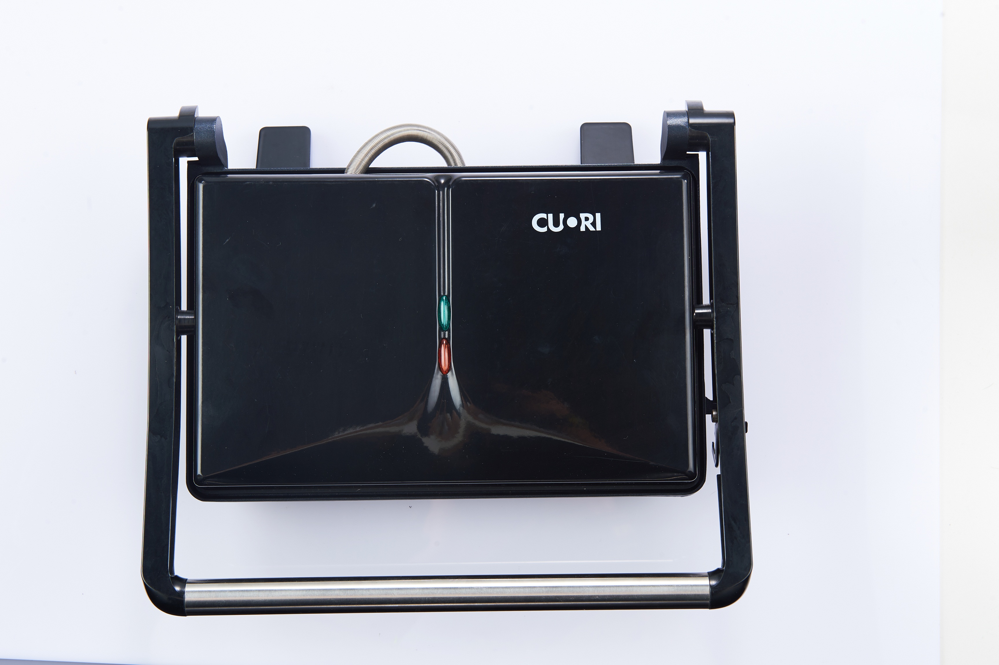 Electric Panini Press with Non-Stick Plates
