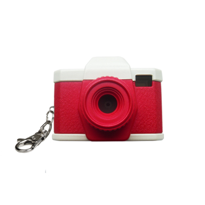 Miniature Toy Camera Keychain