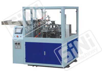 Automated Paper Container Forming Machine