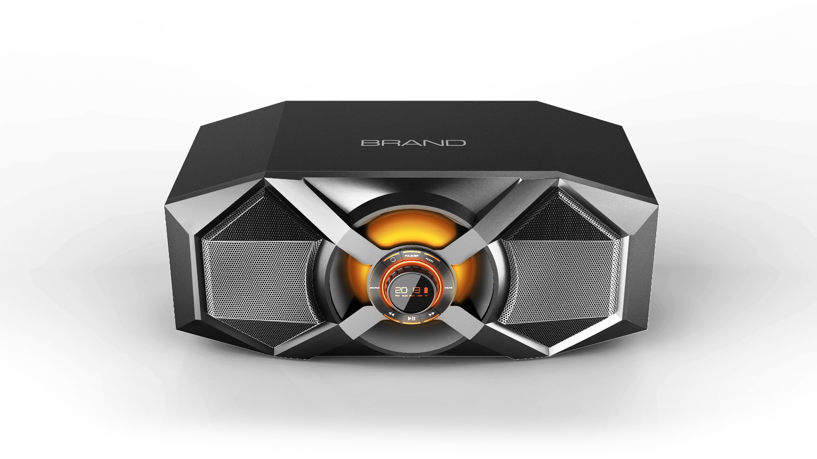 Party Karaoke Professional Speaker with Bluetooth AUX IN(3.5mm) USB FM LED - Image 3