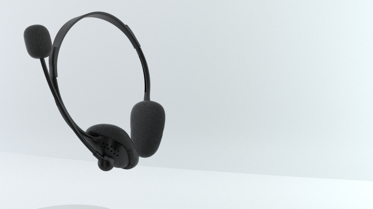PC headphone/ headphone with clear Mic - Image 3