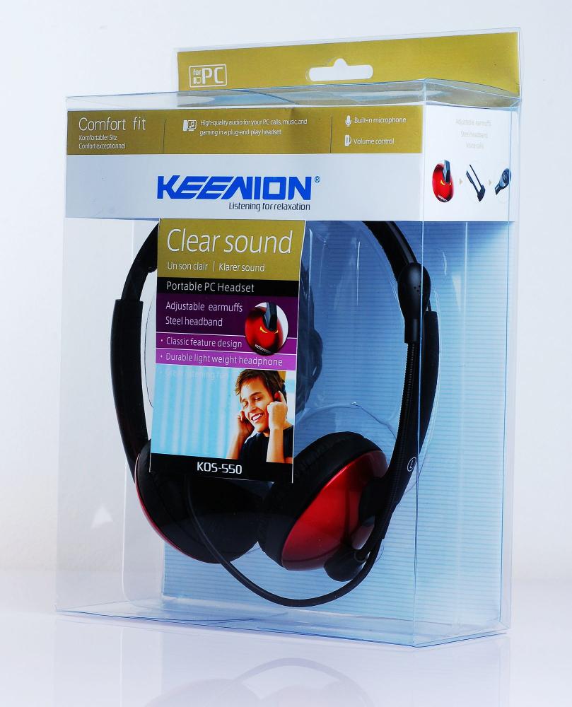PC Headset with Adjustable Microphone