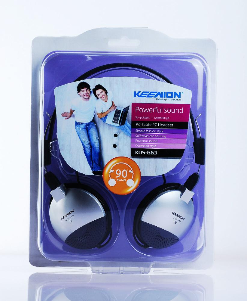 Over-Ear PC Headset with Microphone