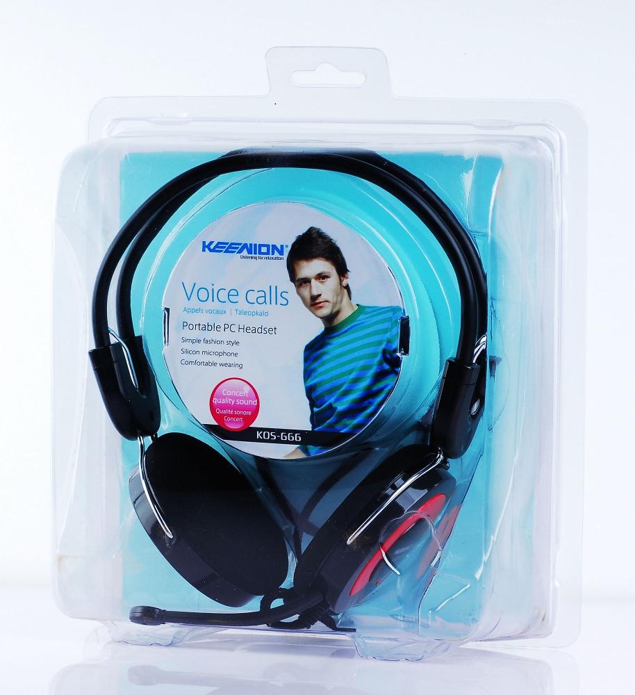 Over-Ear PC Headset with Microphone