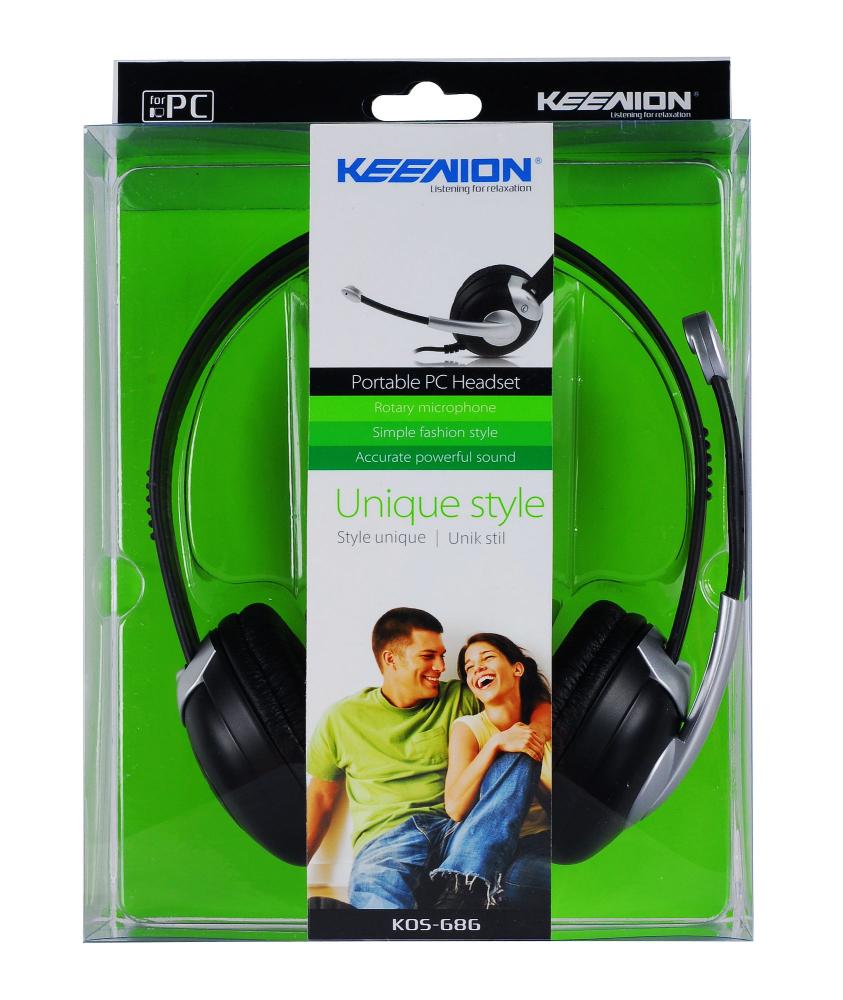 PC Headset with Adjustable Microphone