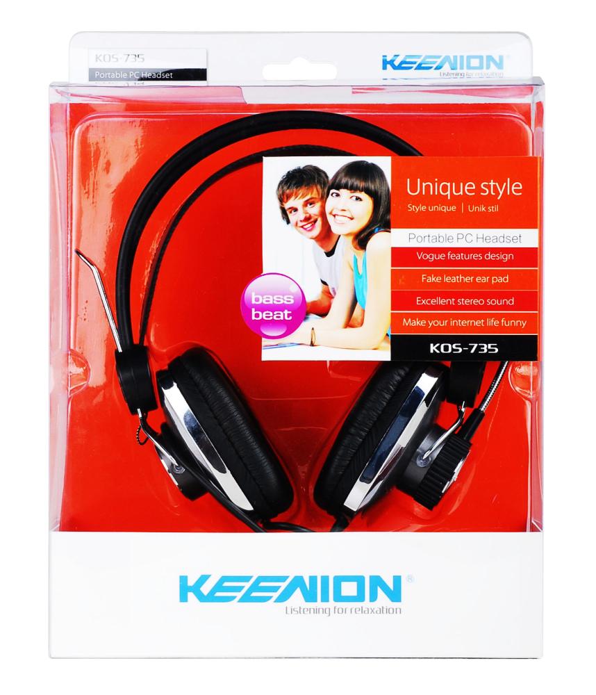 PC Stereo Headset with Adjustable Microphone