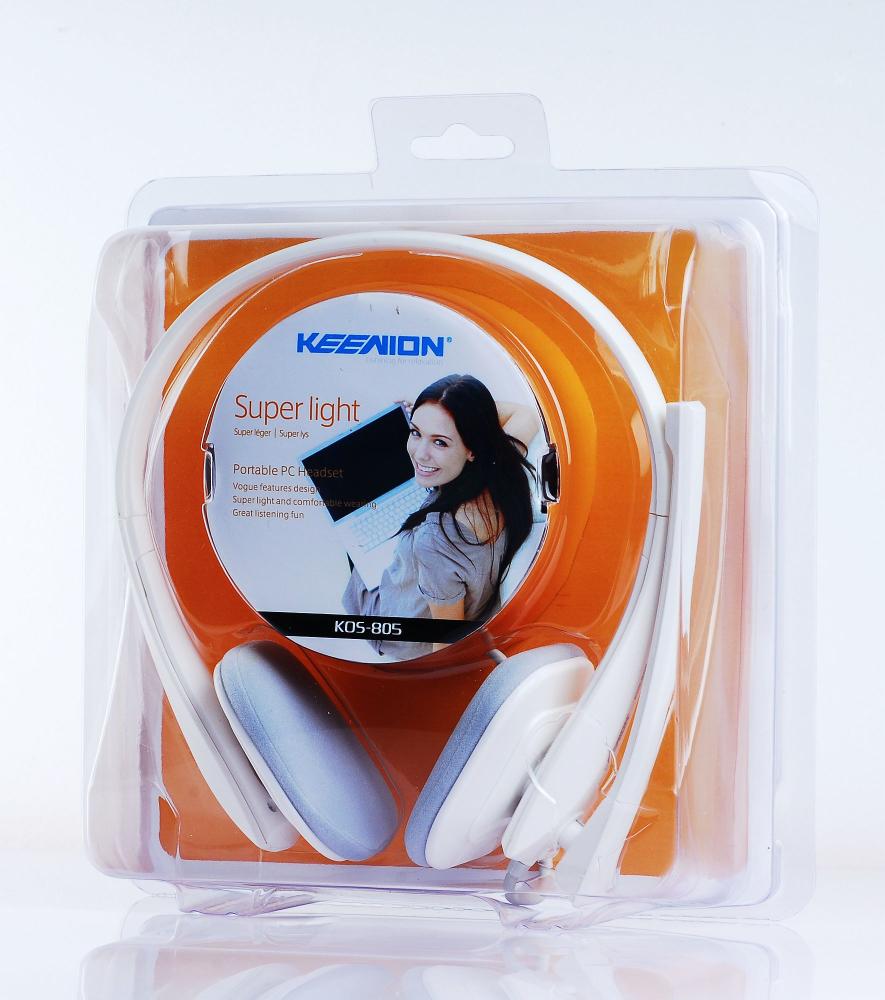 Lightweight PC Headset with Microphone