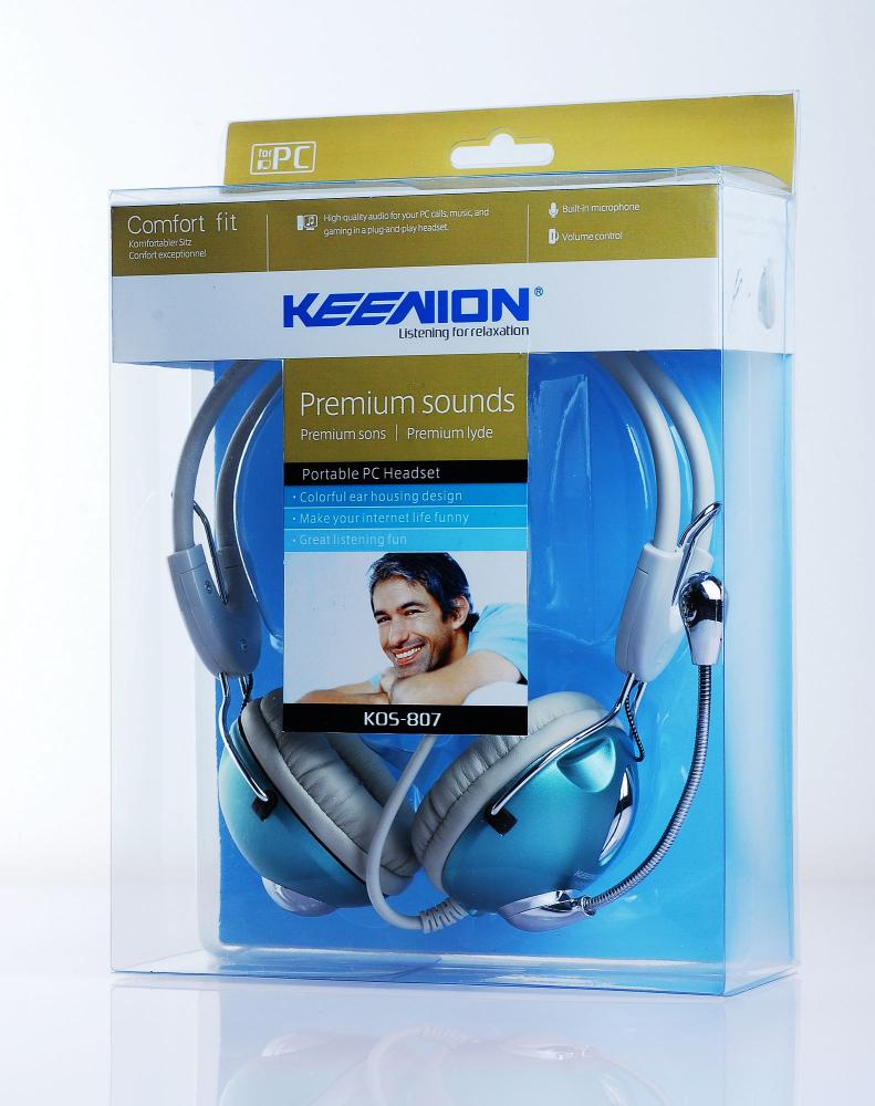 PC Headset with Cushioned Ear Pads