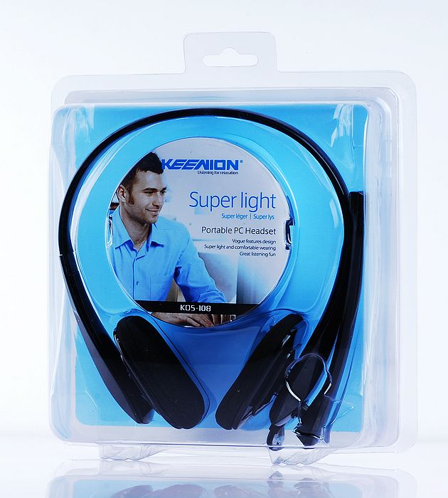 Lightweight PC Headset with Flexible Microphone