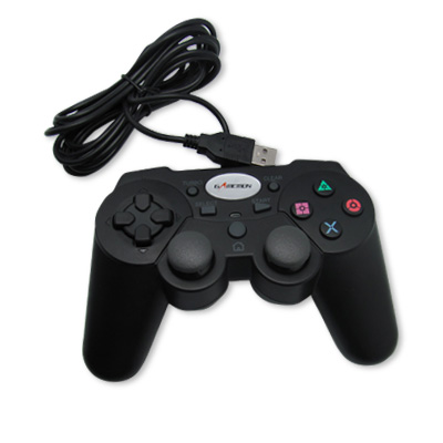 PC/PS3 WIRED VIBRATION GAME CONTROLLER FTQ8B2 - Image 4