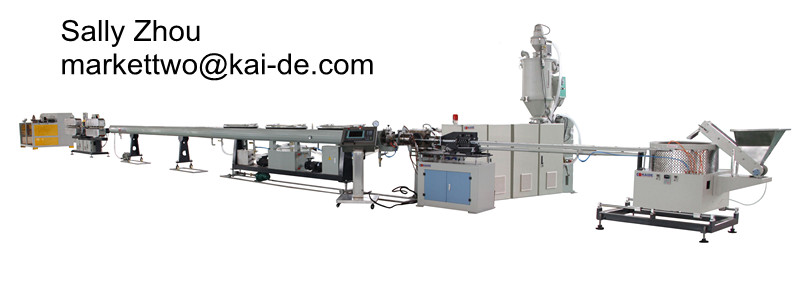 PE Flat drip irrigation tape making machine16mm-20mm - Image 3